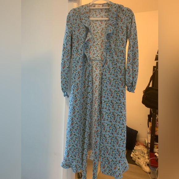 Little moon elm wrap dress Aritzia - Picture 5 of 6